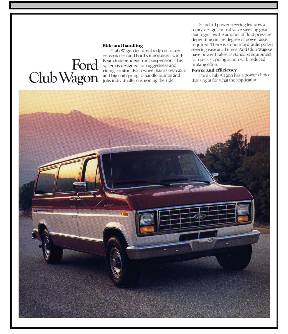 1985 Ford Wagons Brochure Page 6